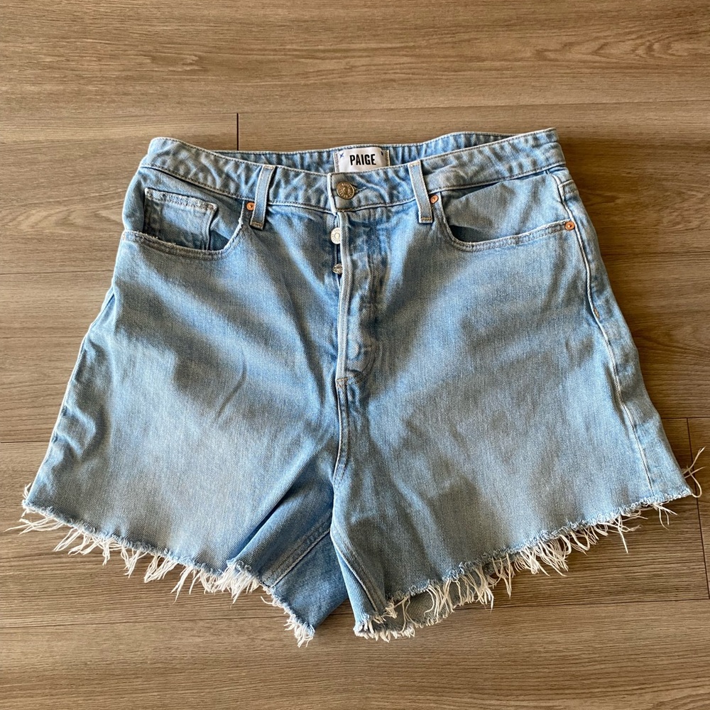 Paige High Rise Noella Jean Shorts size 30